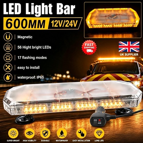 Led 600mm magnetic amber - 600mm,