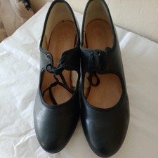 Ladies black, Katz tap shoes