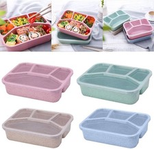 4 Compartments Lunch Box For