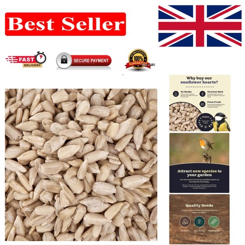 20kg sunflower hearts - ,