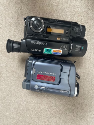Two sony handycams ccd - handycams, ccd-trv228e