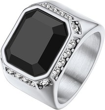 Richsteel Square Signet Ring