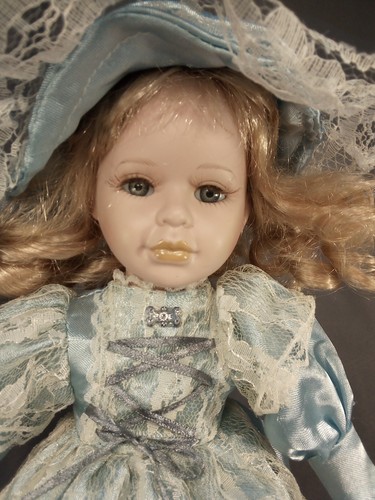 Porcelain doll - porcelain,