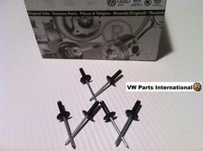 VW Golf MK1 MK2 MK3 Genuine Arch Spats Trims Fitting Rivets X5 Genuine New OEM