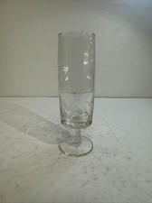 (2) 6.75” Etched Crystal