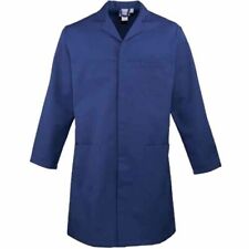 Lab Warehouse Work Coverall Coat Navy White Royal Blue