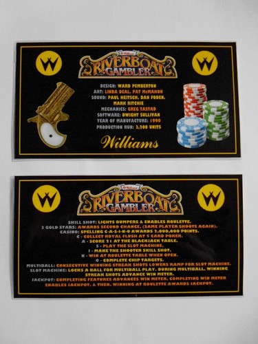Riverboat gambler - *, gambler'