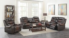 NEW Two-Tone 3PC Leather Gel