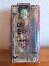 Vintage Yone Coffin Coin Bank