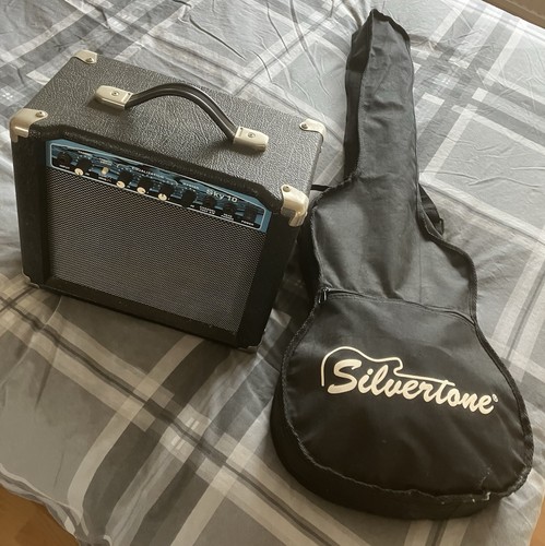 Silvertone smart strat - silvertone,