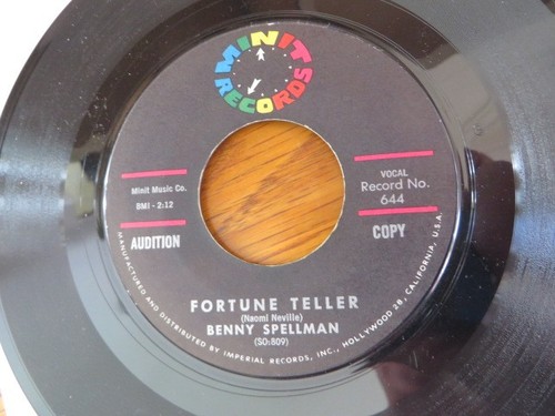 Benny spellman fortune - spellman,