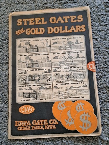 Vintage iowa gate - iowa, company