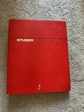 Original Studer 169 mixer  Service Manual (German + English)