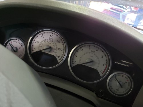 Speedometer cluster silver - speedometer,
