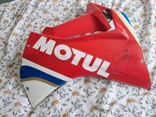 John Mcguinness Hand Signed Fairing Honda Racing Tt Winner ,bsb, Nw200