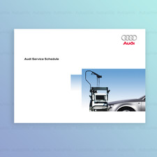 Audi TT Service Book Blank For