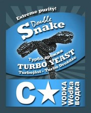 Double Snake C Star Turbo Yeast, alcohol, spirit