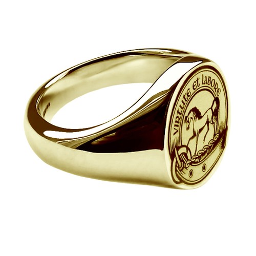 9ct yellow gold - yellow, engraved