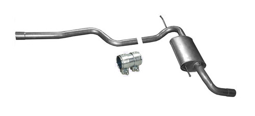 Exhaust muffler end pipe - exhaust,