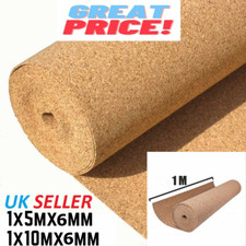 Cork Underlay Roll 6mm 1m x 5m