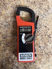 ROBIN 2006S ELECTRICAL CLAMP  METER  & CASE