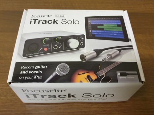 New focusrite itrack solo - focusrite,