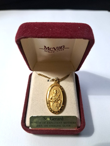 Saint gerard 18k gold - gerard,