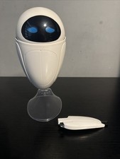 Disney Wall-E  EVE Action Figure Transforming 6 Eye Expressions Thinkway See Des
