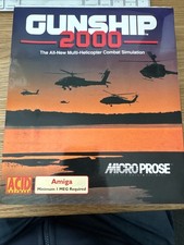 Gunship 2000 Amiga Video Game