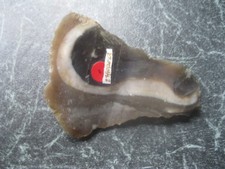A Most Attractive Neolithic Tri-sided Flint Scraper, River Orwell, Ipswich, UK