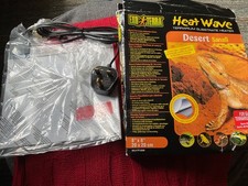 8" by 8" Desert Small Exo Terra Heat Wave Terrarium Substrate Heater Hagen new