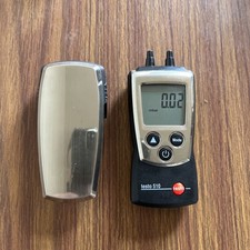 Testo 510 Differential Pressure Meter & Regin adjustable pressure Hose