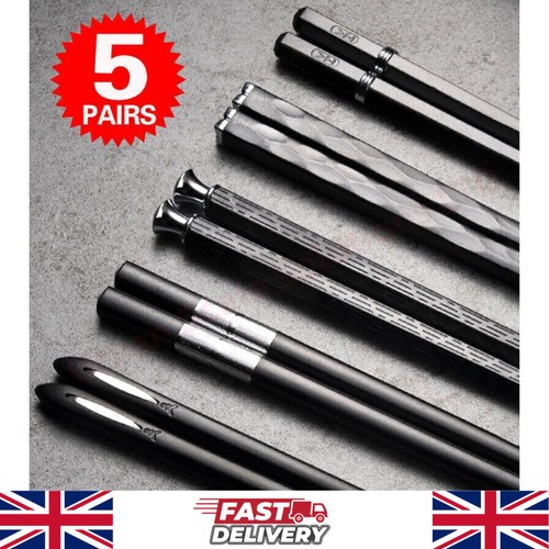 Reusable chopsticks pairs - reusable, 5