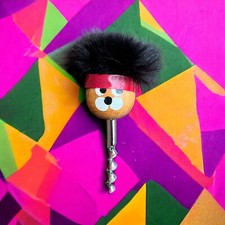 Vintage BOTTLE OPENER CORKSCREW Barware Cool Dog  Mid-Century MAN CAVE VGC