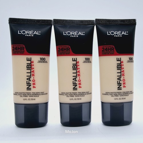Lot oreal infallible - 3, l'oreal