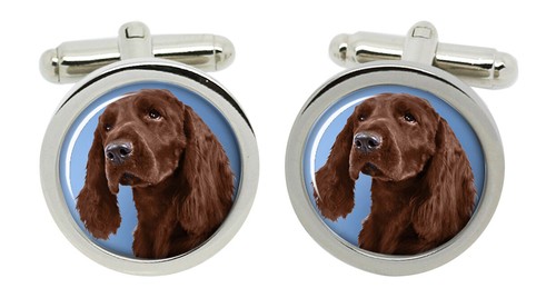 Field spaniel cufflinks - field,