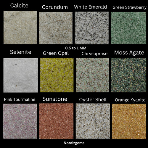 Crushed gemstone coarse - gemstone,