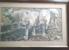 Carl Brenders  "Esprit de Corp" Wolves Framed Ltd Edition Print  no 215/950