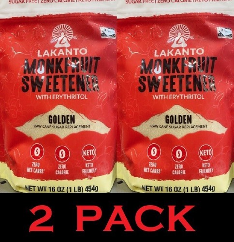 Lakanto monkfruit sweetener - 2x,