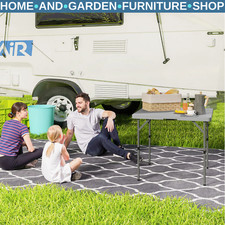 Folding Camping Table Heavy Duty Picnic Table Adjustable Height Market Stall