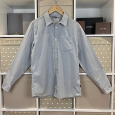 Rohan Richmond Shirt Mens Medium Grey Logo Sun Protection