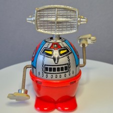 Moon Stroller Tin Wind Up