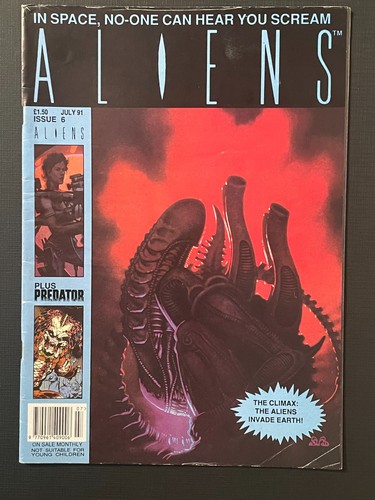 Aliens magazine issue july - aliens,