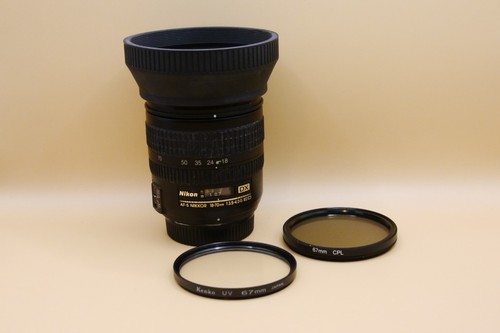 Nikon zoom nikkor 18 70mm - nikkor, 18-70mm