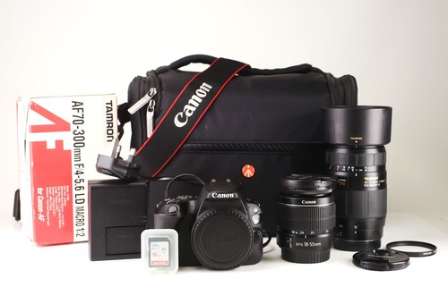Canon eos 200d dslr - dslr, 18-55