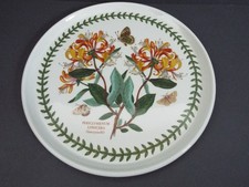 Portmeirion Botanic Garden Flat cake plate Honeysuckle 10.25"