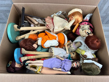 Box Of Vintage 1960s Dolls -