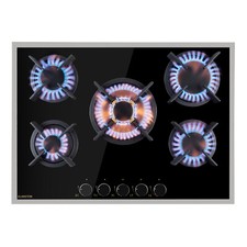 Gas Hob 70 cm 5 Burner Ring