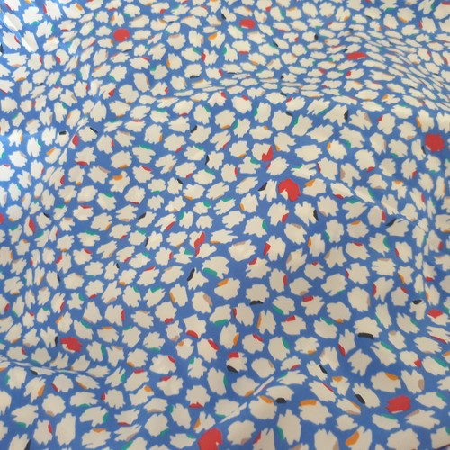 Vintage 80s 90s blue - 90s, fabric