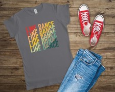 Line Dance Ladies Fitted T